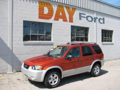 Blazing Copper Metallic Ford Escape XLT V6 4WD.  Click to enlarge.