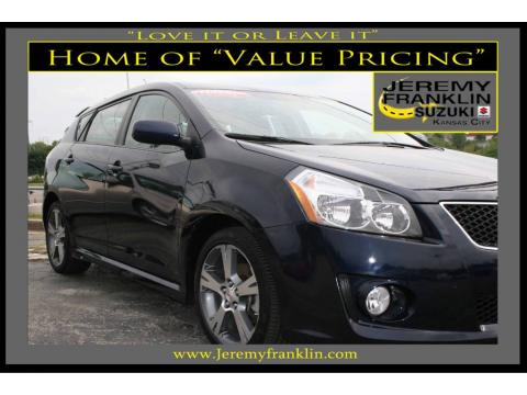 Navy Blue Metallic Pontiac Vibe GT.  Click to enlarge.