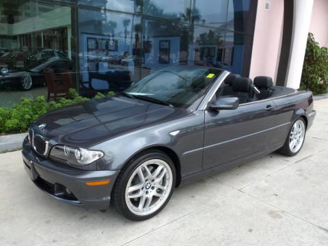 Sparkling Graphite Metallic BMW 3 Series 330i Convertible.  Click to enlarge.