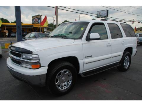 Summit White Chevrolet Tahoe LT.  Click to enlarge.