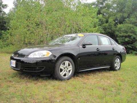 Black Chevrolet Impala LS.  Click to enlarge.