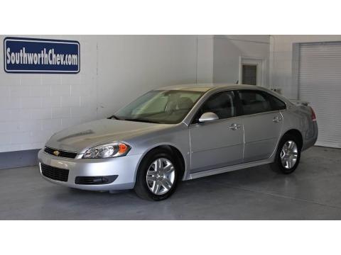 Silver Ice Metallic Chevrolet Impala LT.  Click to enlarge.