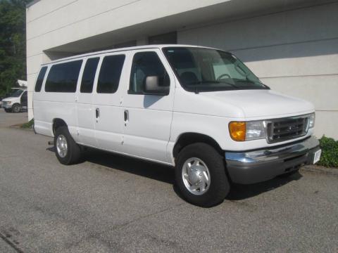 Oxford White Ford E Series Van E350 Super Duty XLT 15 Passenger. Click to enlarge. Oxford White Ford E Series Van E350 Super Duty XLT 15 Passenger. Click to enlarge.