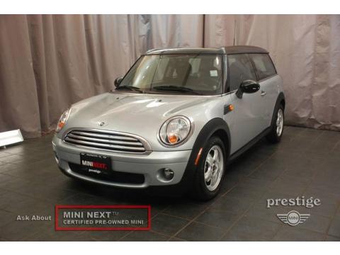 Pure Silver Metallic Mini Cooper Clubman.  Click to enlarge.
