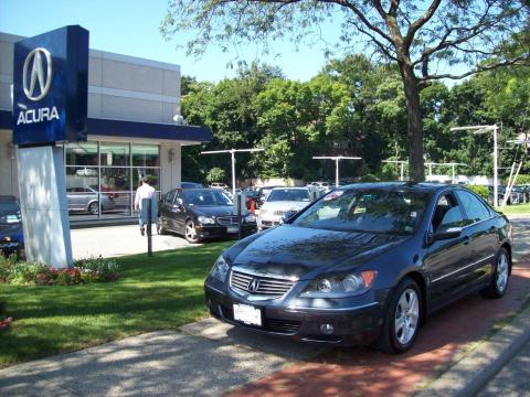 Carbon Gray Pearl Acura RL 3.5 AWD Sedan.  Click to enlarge.