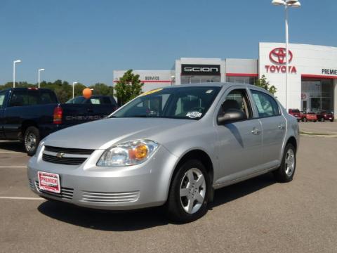Ultra Silver Metallic Chevrolet Cobalt LS Sedan.  Click to enlarge.