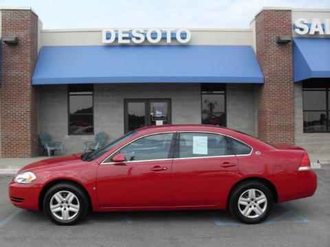 Precision Red Chevrolet Impala LS.  Click to enlarge.