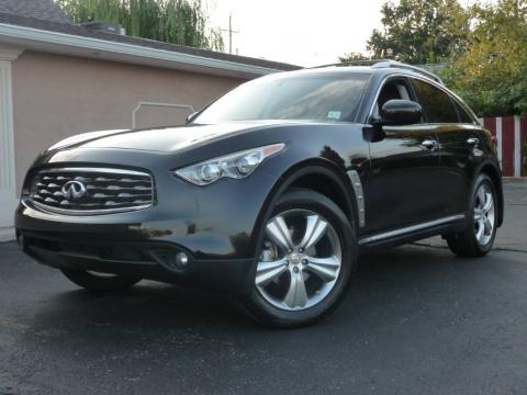 Black Obsidian Infiniti FX 35 AWD.  Click to enlarge.