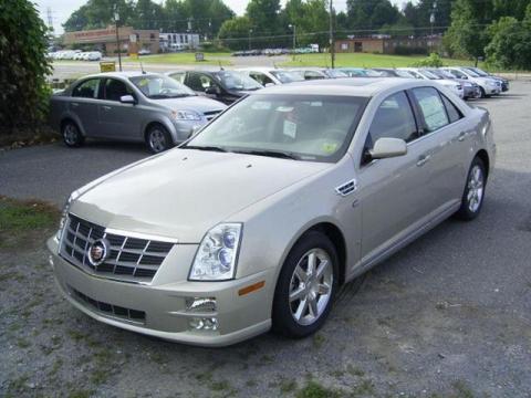 Gold Mist Cadillac STS V6.  Click to enlarge.