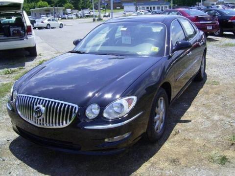 Black Onyx Buick LaCrosse CXL.  Click to enlarge.
