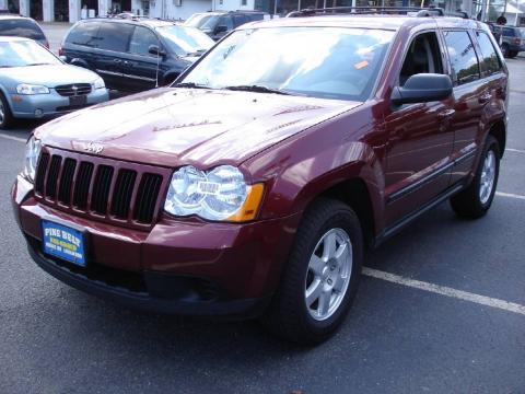 Red Rock Crystal Pearl Jeep Grand Cherokee Laredo 4x4.  Click to enlarge.