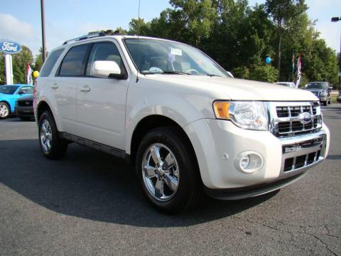 White Suede Ford Escape Limited V6. Click to enlarge. White Suede Ford Escape Limited V6. Click to enlarge.