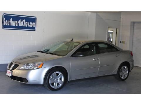 Liquid Silver Metallic Pontiac G6 Sedan.  Click to enlarge.