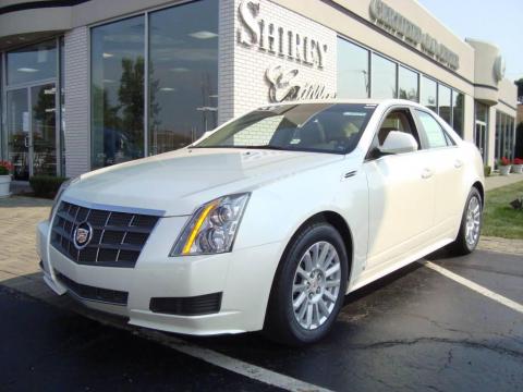 White Diamond Tricoat Cadillac CTS 4 3.0 AWD Sedan.  Click to enlarge.