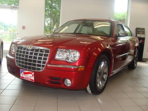 Inferno Red Crystal Pearl Chrysler 300 C HEMI Heritage Edition.  Click to enlarge.