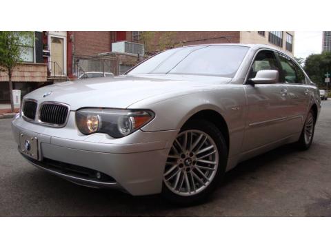 Titanium Silver Metallic BMW 7 Series 745i Sedan.  Click to enlarge.