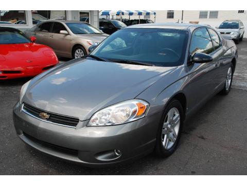 Dark Silver Metallic Chevrolet Monte Carlo LT.  Click to enlarge.