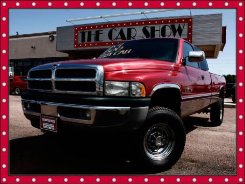 Red Metallic Dodge Ram 2500 Laramie Extended Cab 4x4.  Click to enlarge.