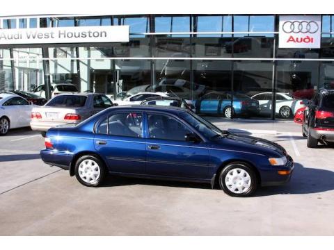 Dark Blue Pearl Toyota Corolla .  Click to enlarge.