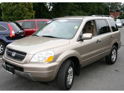 Sandstone Metallic Honda Pilot EX-L 4WD.  Click to enlarge.