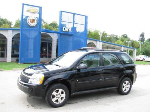 Black Chevrolet Equinox LS AWD.  Click to enlarge.