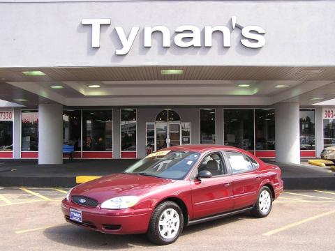 Merlot Metallic Ford Taurus SE.  Click to enlarge.