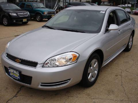 Silver Ice Metallic Chevrolet Impala LT.  Click to enlarge.