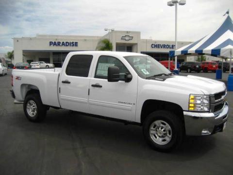 Summit White Chevrolet Silverado 2500HD LT Crew Cab 4x4. Click to enlarge. Summit White Chevrolet Silverado 2500HD LT Crew Cab 4x4. Click to enlarge.