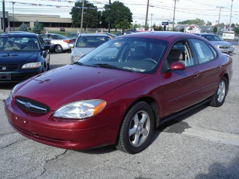 Matador Red Metallic Ford Taurus SE.  Click to enlarge.