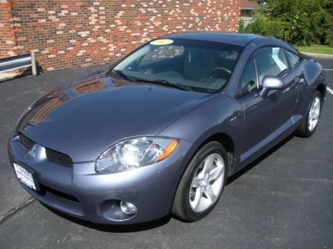 Still Blue Pearl Mitsubishi Eclipse GT Coupe.  Click to enlarge.