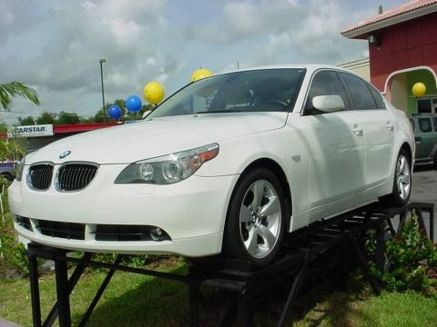 Alpine White BMW 5 Series 530i Sedan. Click to enlarge. Alpine White BMW 5 Series 530i Sedan. Click to enlarge.