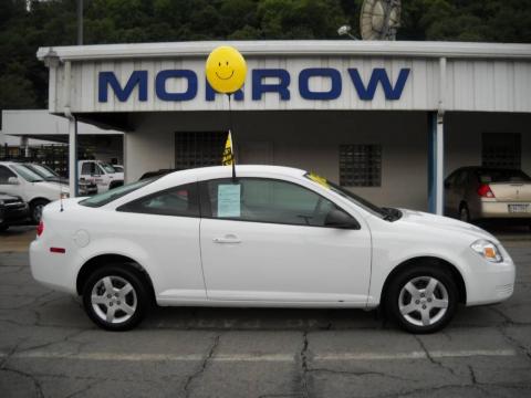 Summit White Chevrolet Cobalt LS Coupe.  Click to enlarge.