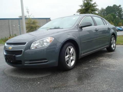 Dark Gray Metallic Chevrolet Malibu LT Sedan.  Click to enlarge.