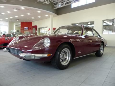 Burgundy Ferrari 365 GT 2+2 . Click to enlarge. Burgundy Ferrari 365 GT 2+2 . Click to enlarge.