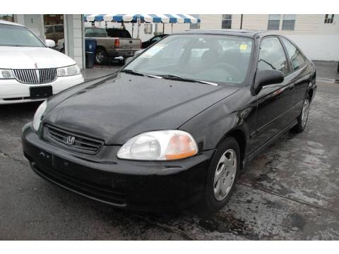 Black Pearl Metallic Honda Civic EX Coupe.  Click to enlarge.