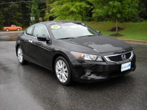 Nighthawk Black Pearl Honda Accord EX-L V6 Coupe.  Click to enlarge.