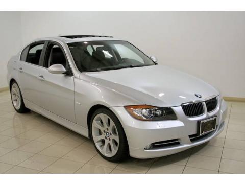 Titanium Silver Metallic BMW 3 Series 335i Sedan.  Click to enlarge.