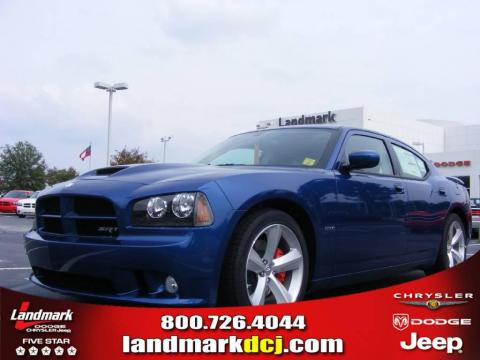 Deep Water Blue Pearl Dodge Charger SRT8.  Click to enlarge.