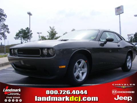 Dark Titanium Metallic Dodge Challenger SE.  Click to enlarge.