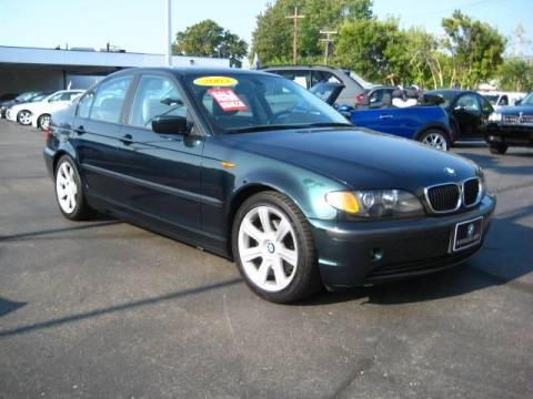 Oxford Green Metallic BMW 3 Series 325i Sedan.  Click to enlarge.