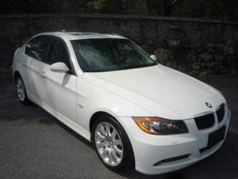 Alpine White BMW 3 Series 330i Sedan.  Click to enlarge.