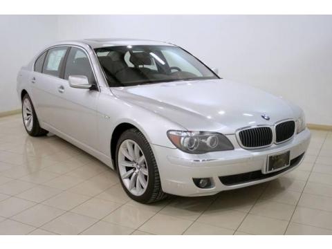 Titanium Silver Metallic BMW 7 Series 750Li Sedan.  Click to enlarge.