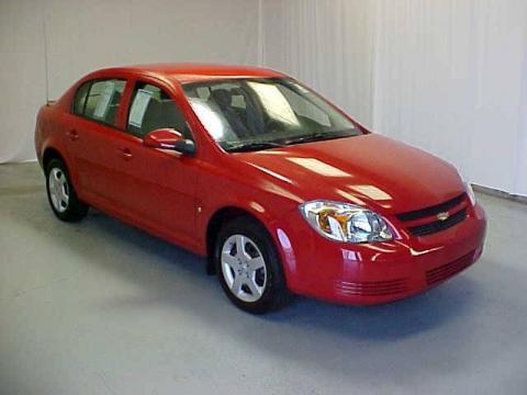 Victory Red Chevrolet Cobalt LT Sedan.  Click to enlarge.