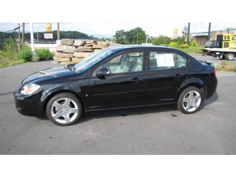 Black Chevrolet Cobalt LT Sedan.  Click to enlarge.