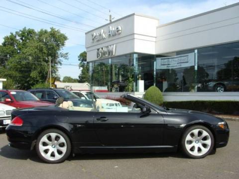 Jet Black BMW 6 Series 650i Convertible. Click to enlarge. Jet Black BMW 6 Series 650i Convertible. Click to enlarge.
