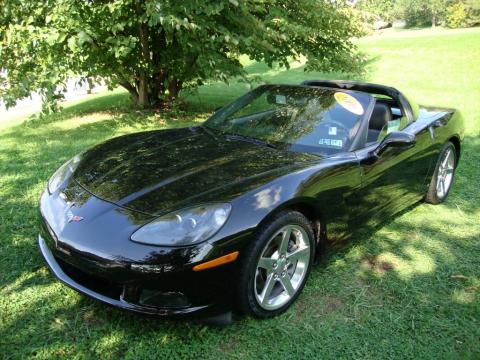 Black Chevrolet Corvette Coupe. Click to enlarge. Black Chevrolet Corvette Coupe. Click to enlarge.