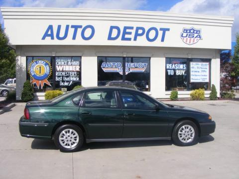 Medium Green Pearl Chevrolet Impala .  Click to enlarge.