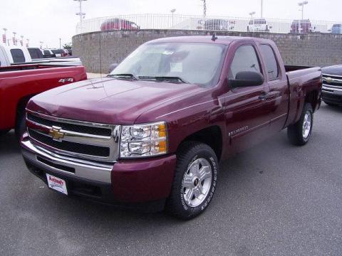 Deep Ruby Red Metallic Chevrolet Silverado 1500 LT Extended Cab. Click to enlarge. Deep Ruby Red Metallic Chevrolet Silverado 1500 LT Extended Cab. Click to enlarge.