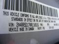 Chrysler Color Code PS2 Bright Silver Metallic #13
