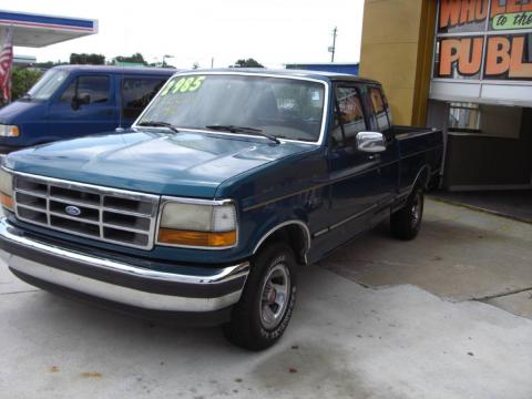 Bimini Blue Metallic Ford F150 XLT Extended Cab.  Click to enlarge.